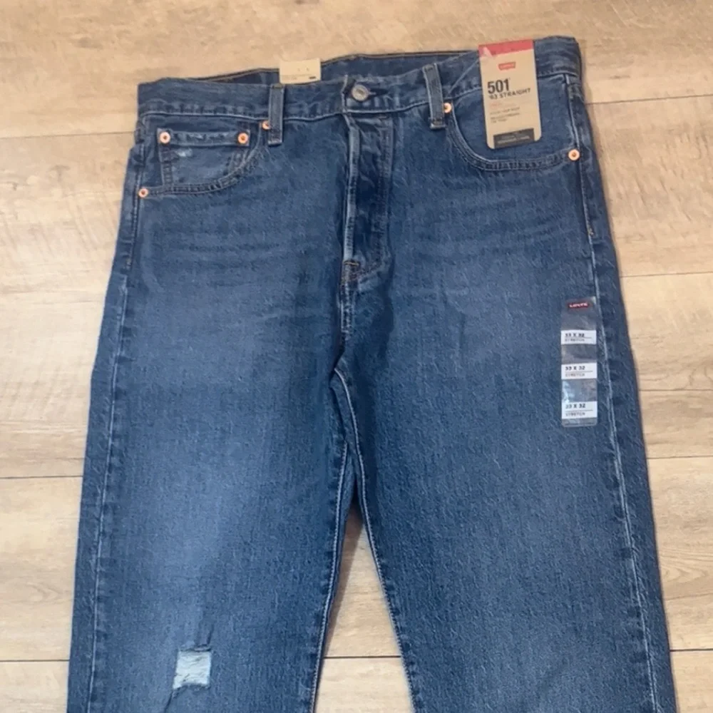 NWT Levi’s Men’s 501 ‘93 Straight Stretch Jeans Size 33